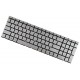 HP 15-CS0045TX klávesnice na notebook Stříbrná, Bez rámečku, Podsvícená, CZ/SK