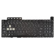 Asus FX506LI klávesnice na notebook bez rámečku, černá CZ/SK, podsvícená
