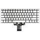 HP 14-CD0062TU klávesnice na notebook bez rámečku, stříbrná CZ/SK, podsvícená