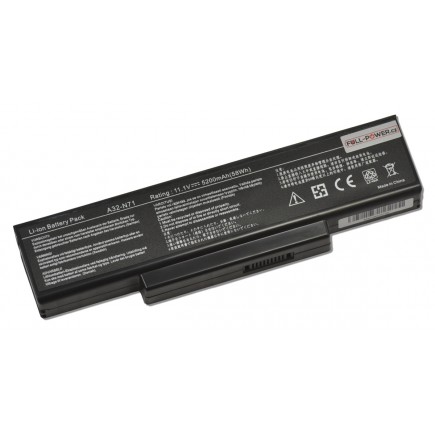 Asus K73S baterie 5200mAh Li-ion 11,1V články SAMSUNG